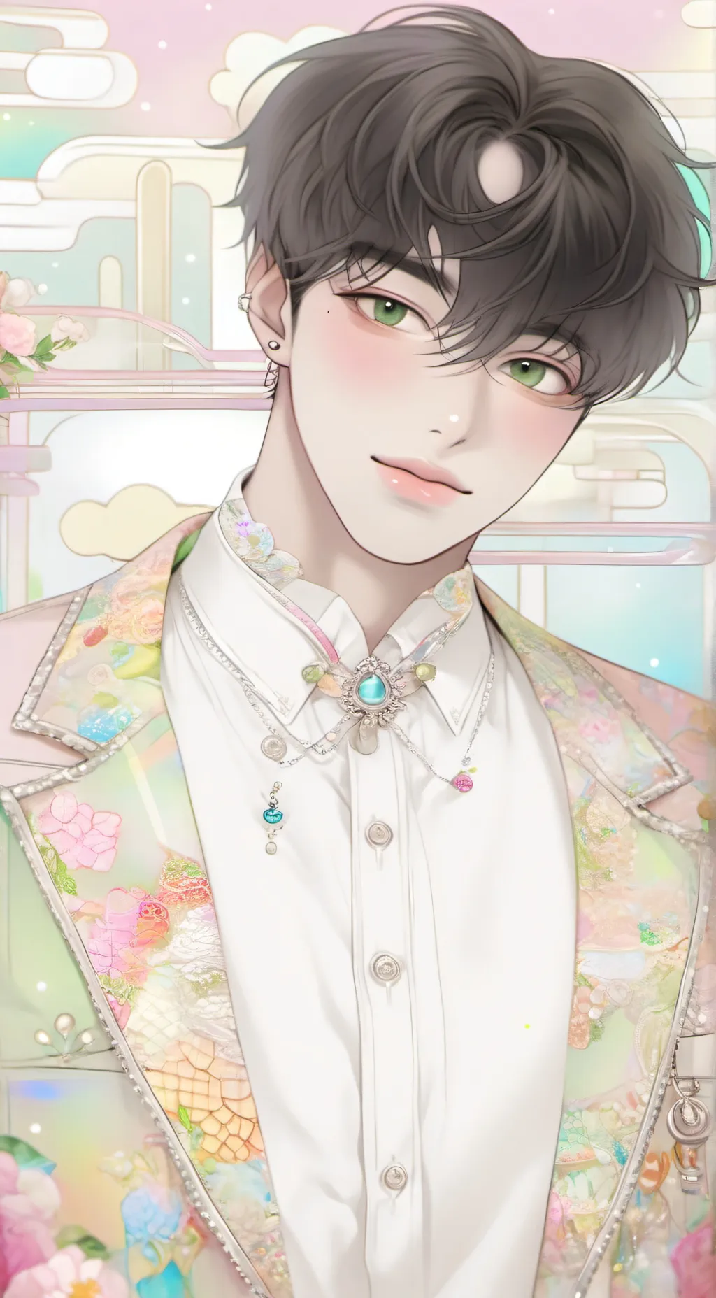 ai character: axel  background