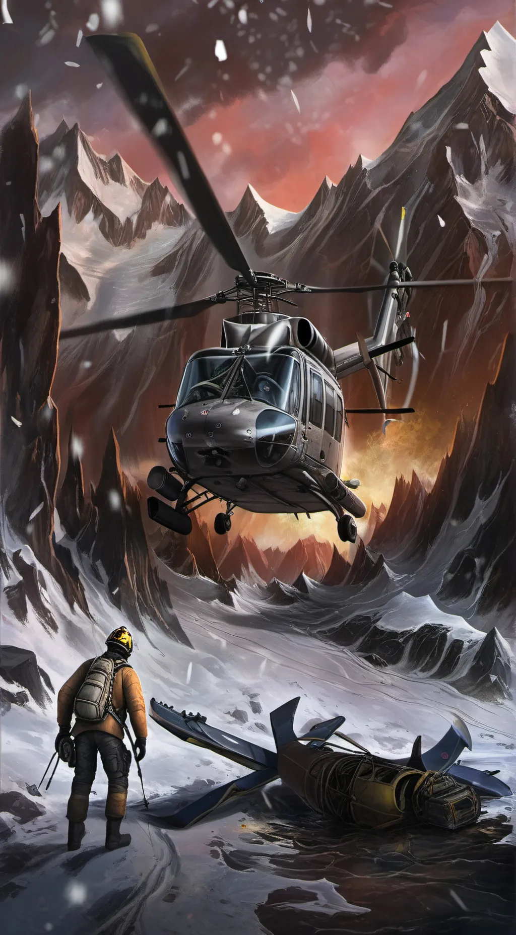 ai character: Kraken chopper background