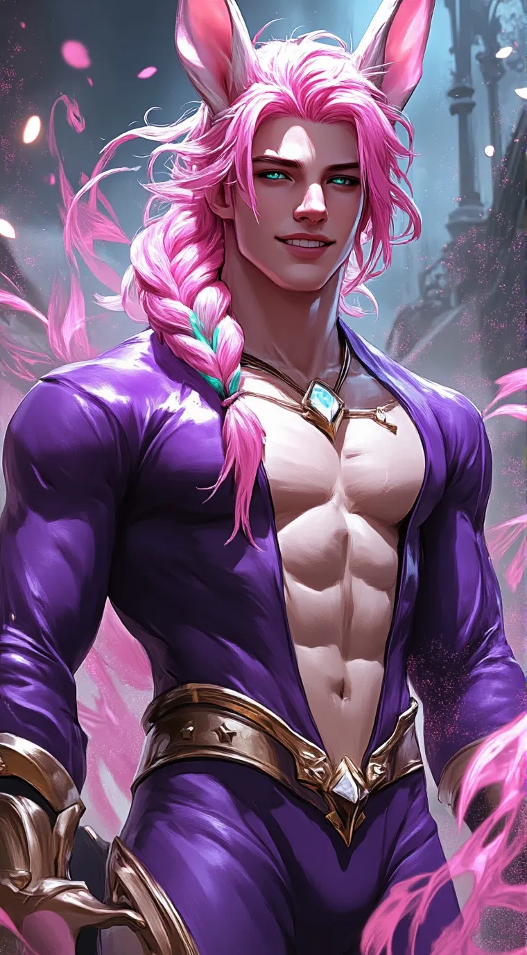 ai character: BeNNy The Bunny 🐇 background