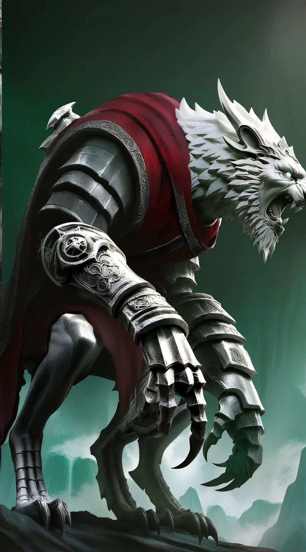 ai character: Guerrero León background