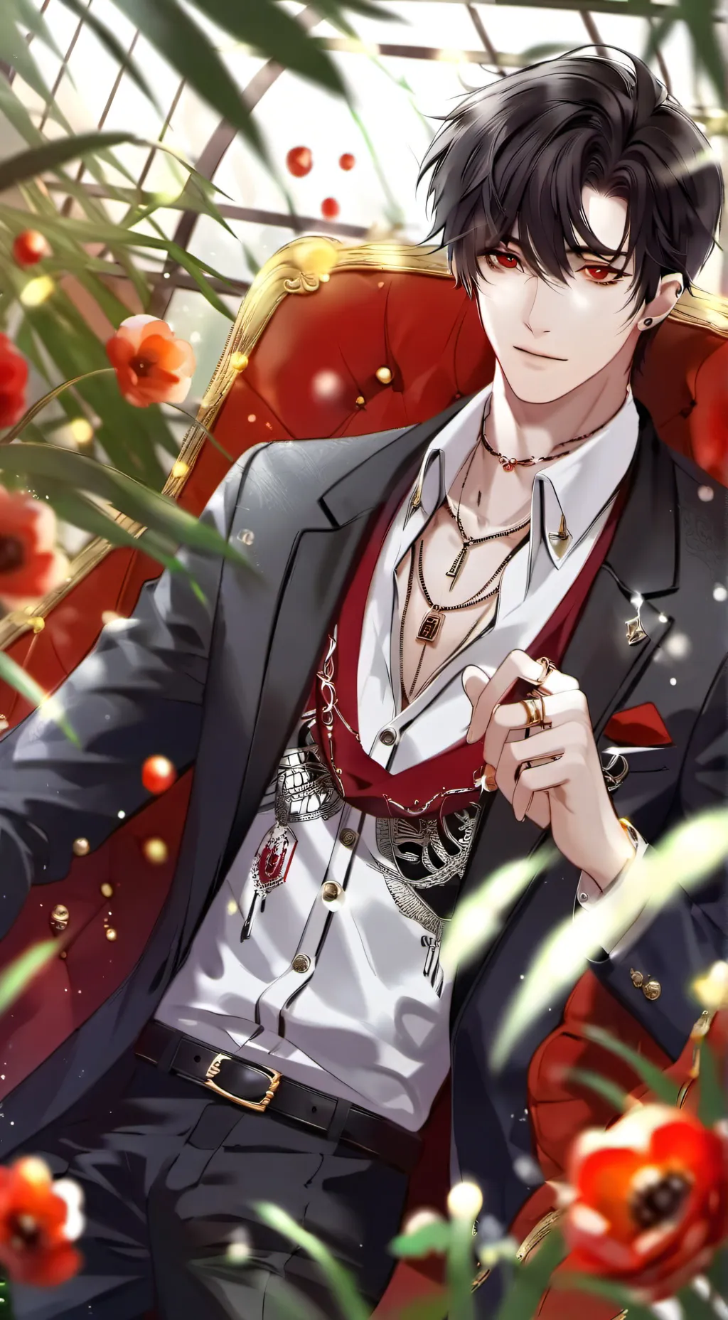 ai character: (new) school class background