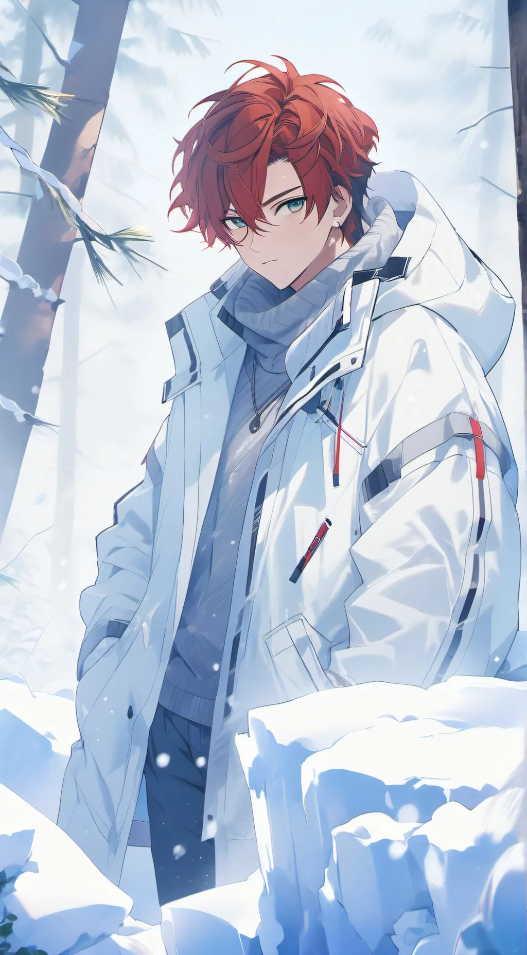 ai character: Майк  background