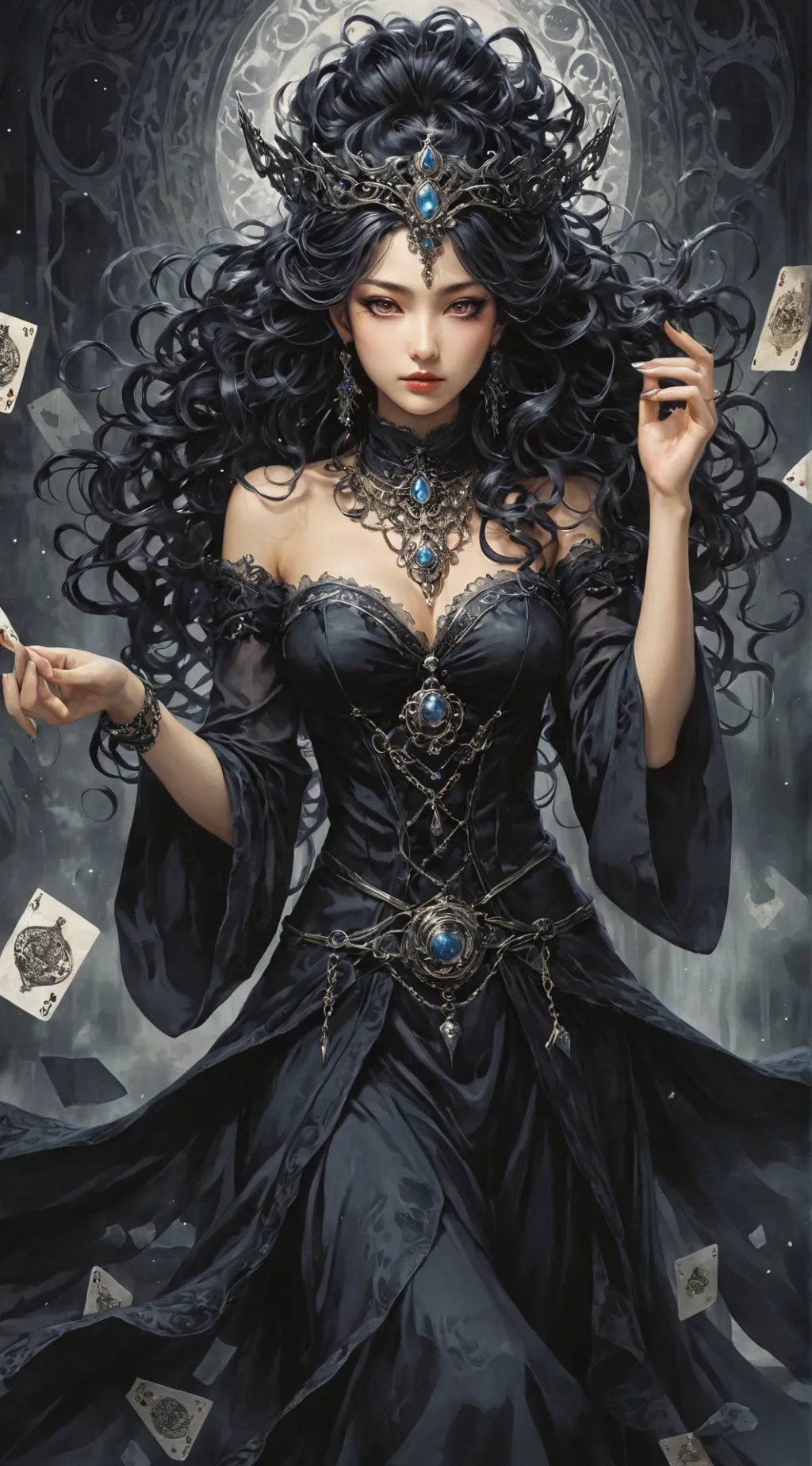 ai character: EleonoraViltaria. background