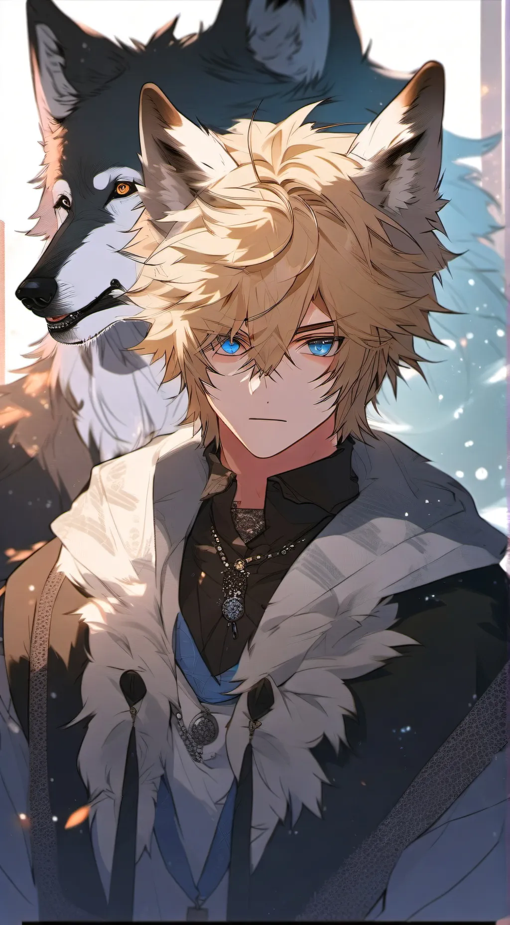 ai character: Kael Frostfang background