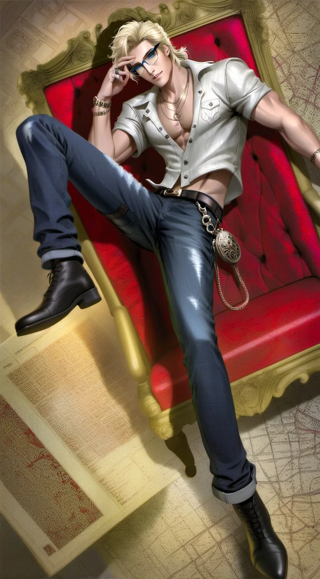 ai character: Jason  background