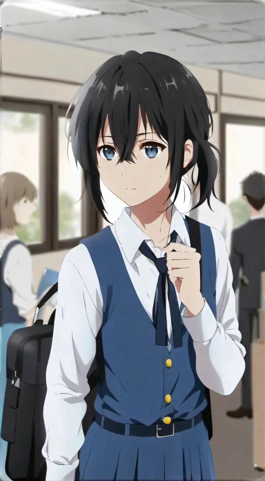 ai character: Judith  background