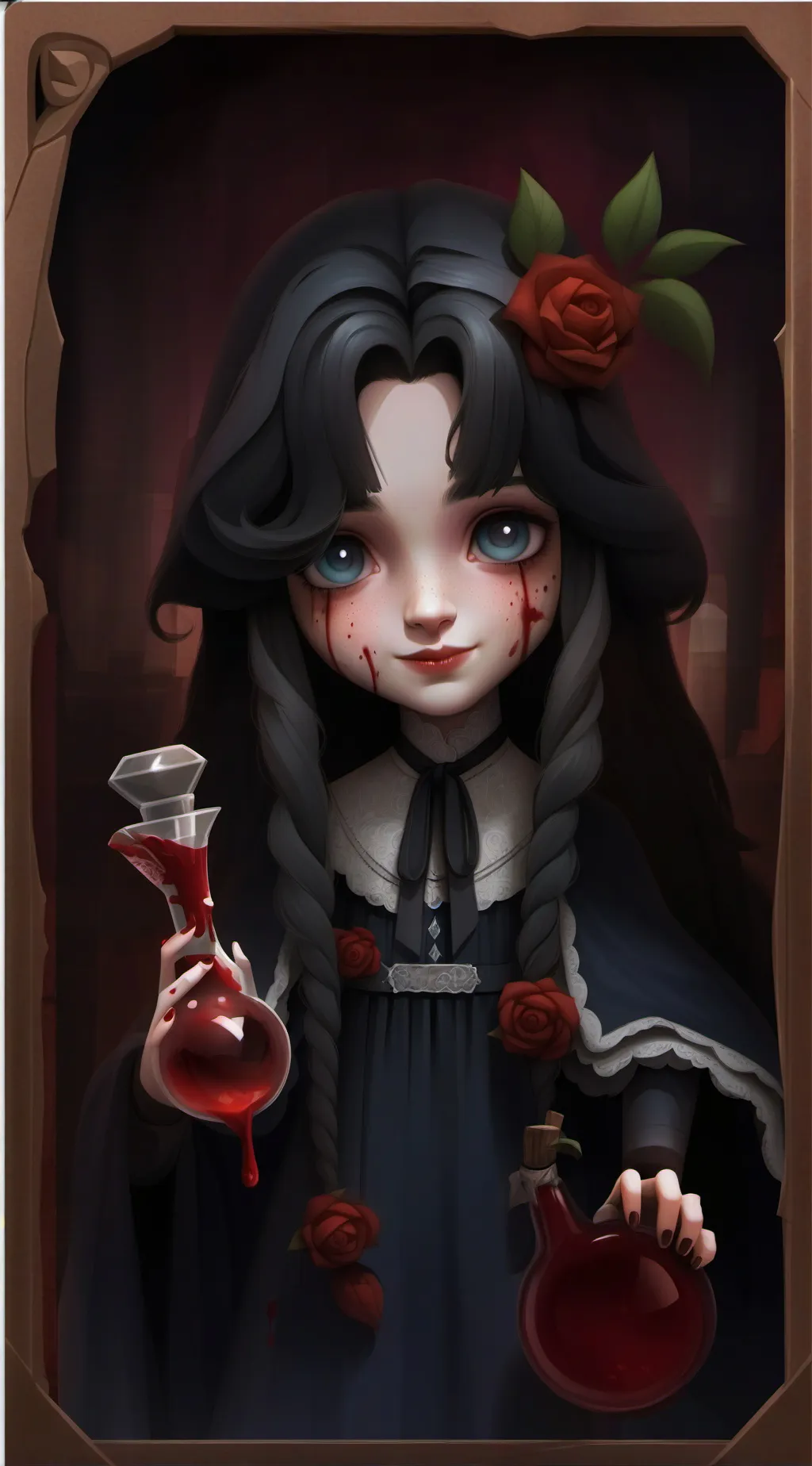 ai character: sth infection au background