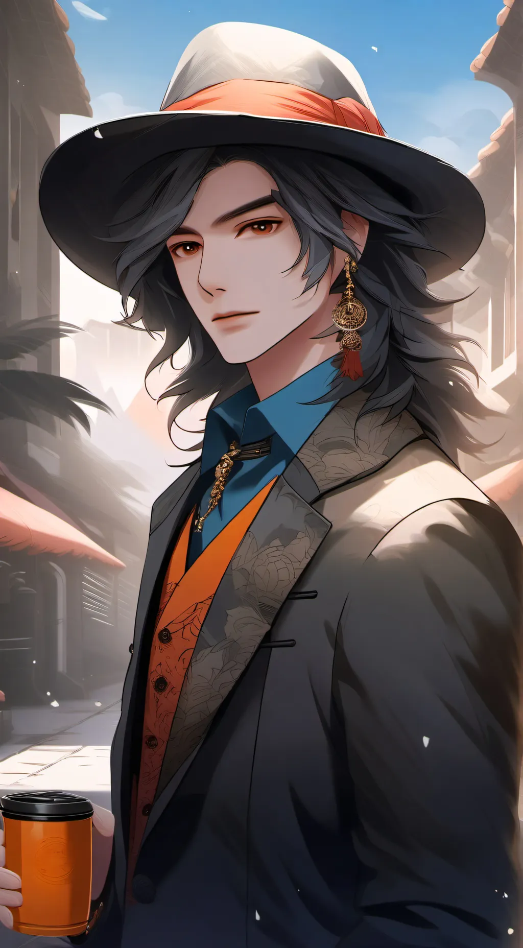 ai character: NFTI background