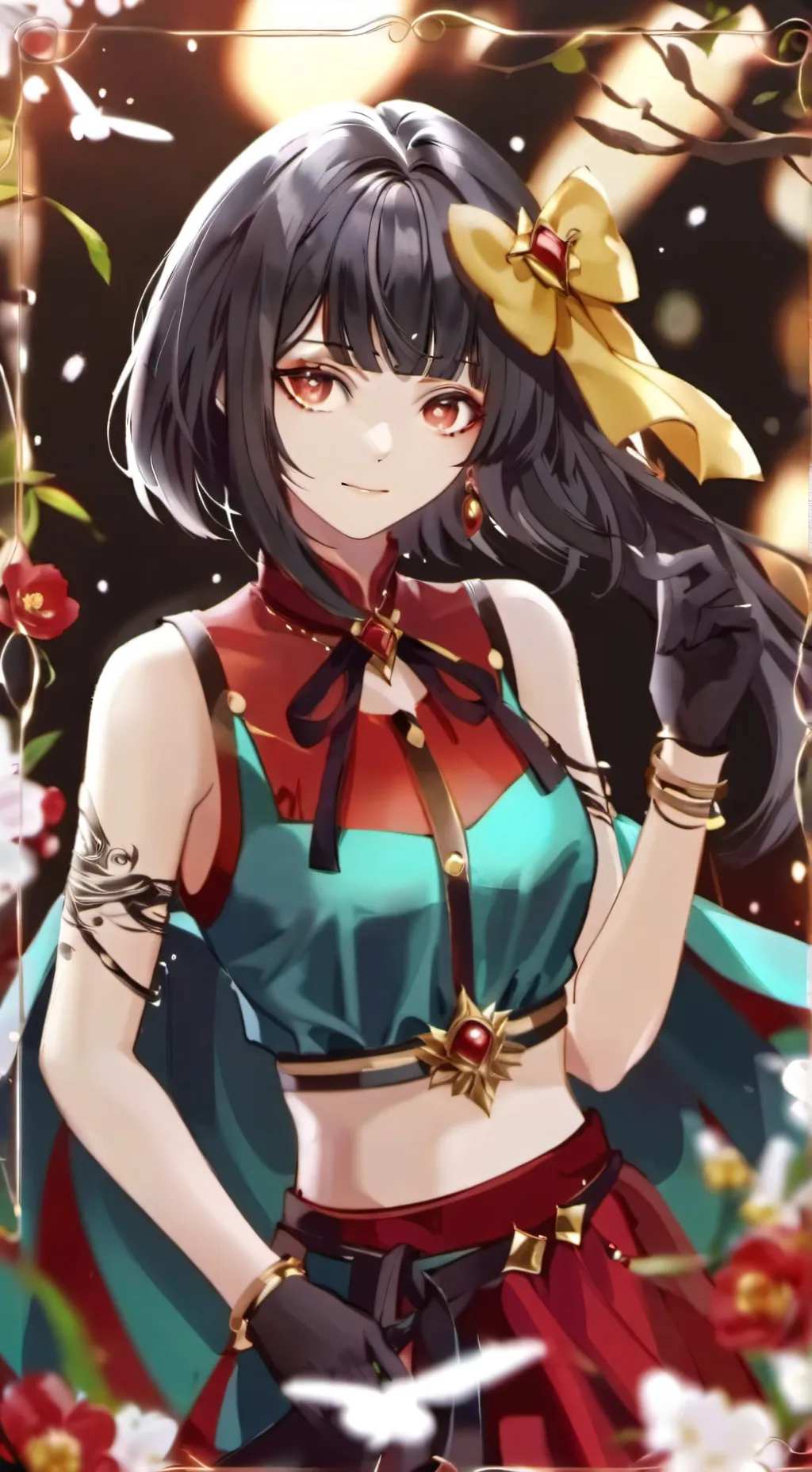 ai character: Lucie background