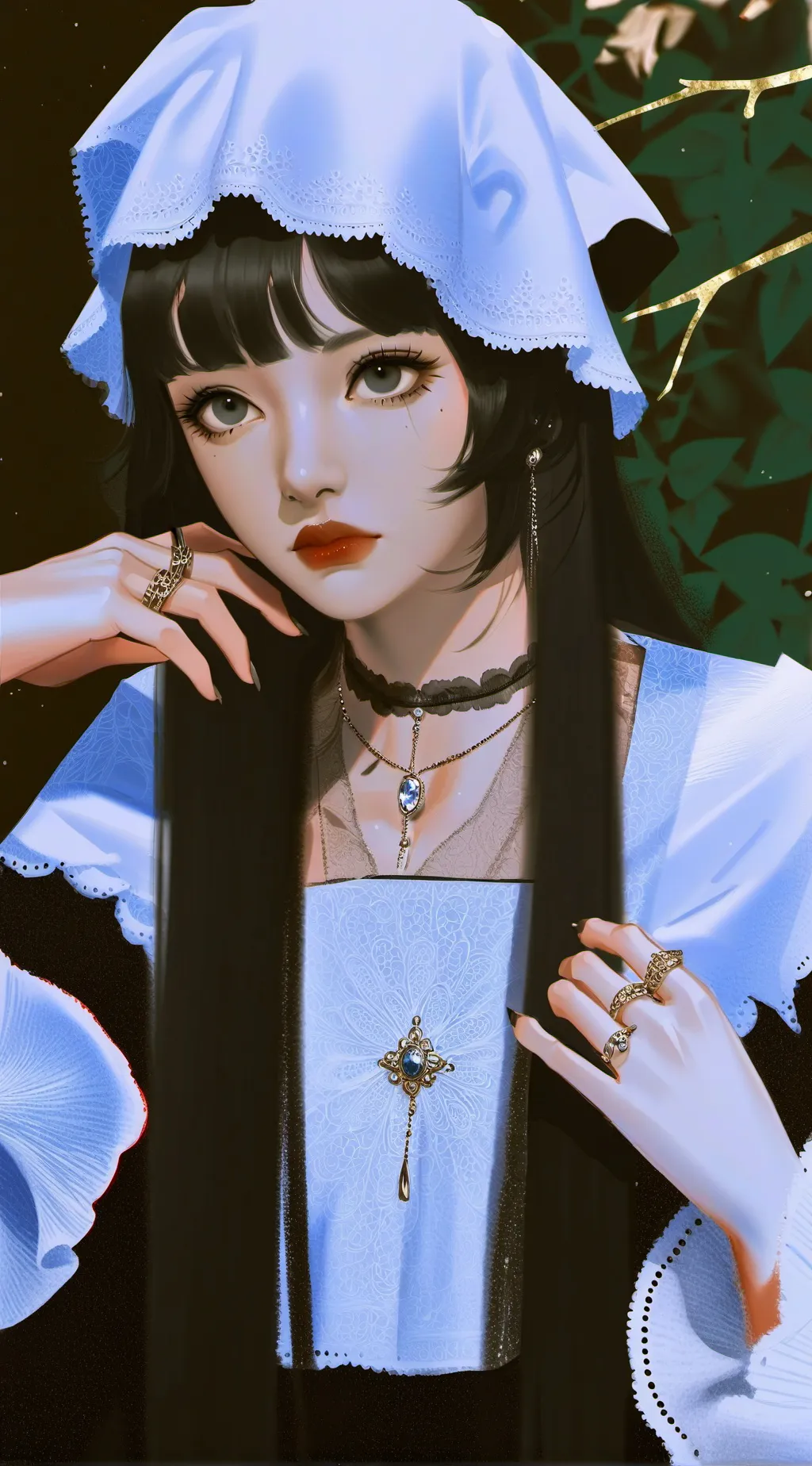 ai character: Orange shirt day background