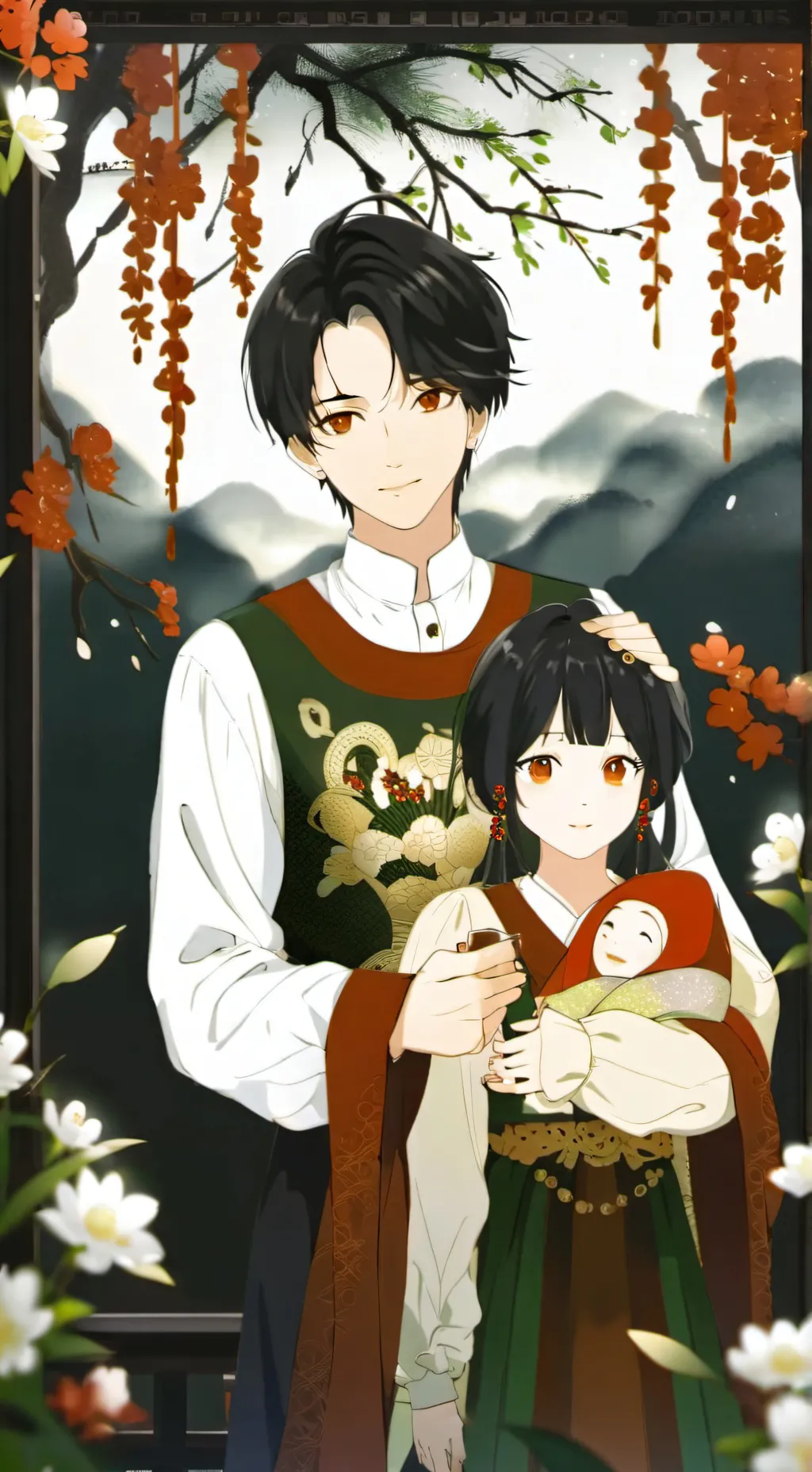 ai character: hana the pick me  background