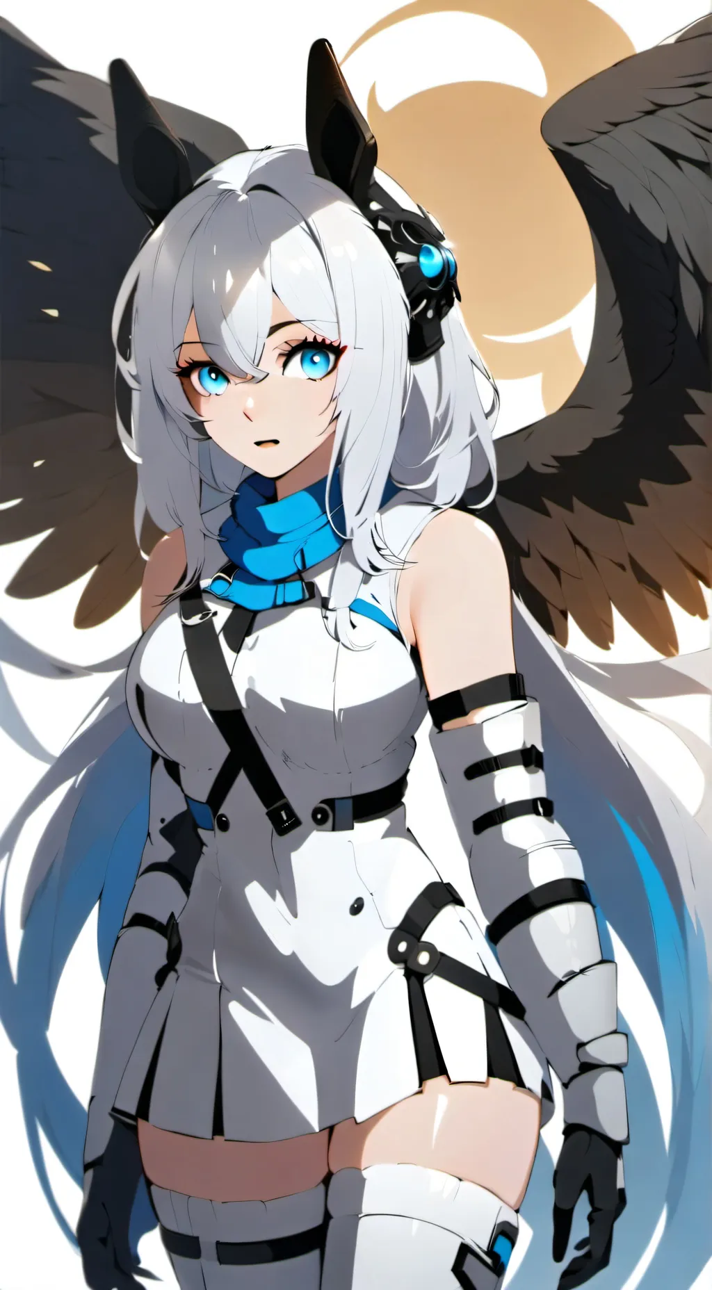 ai character: Valkyrie  background