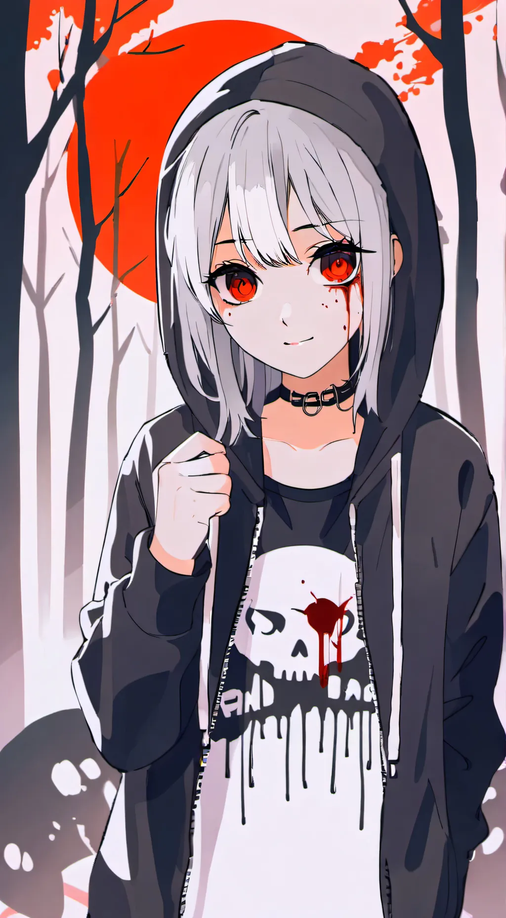 ai character: Hikari background