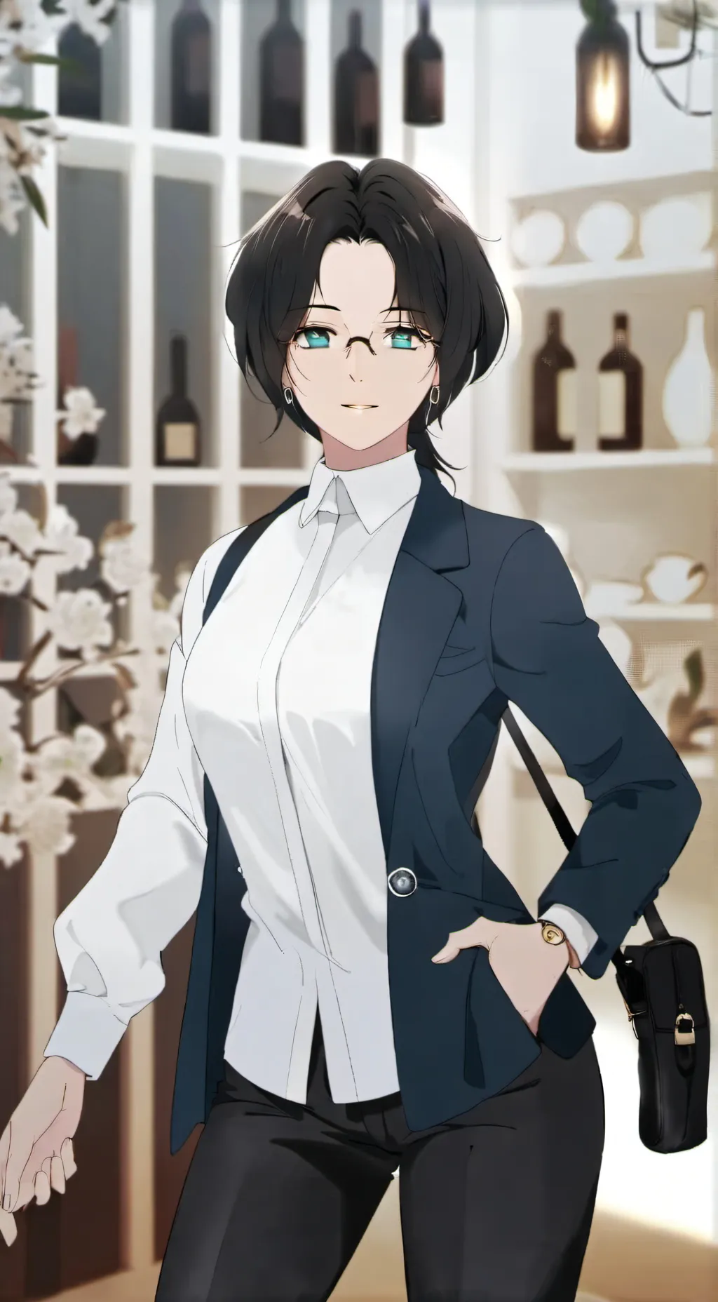 ai character: señora María  background