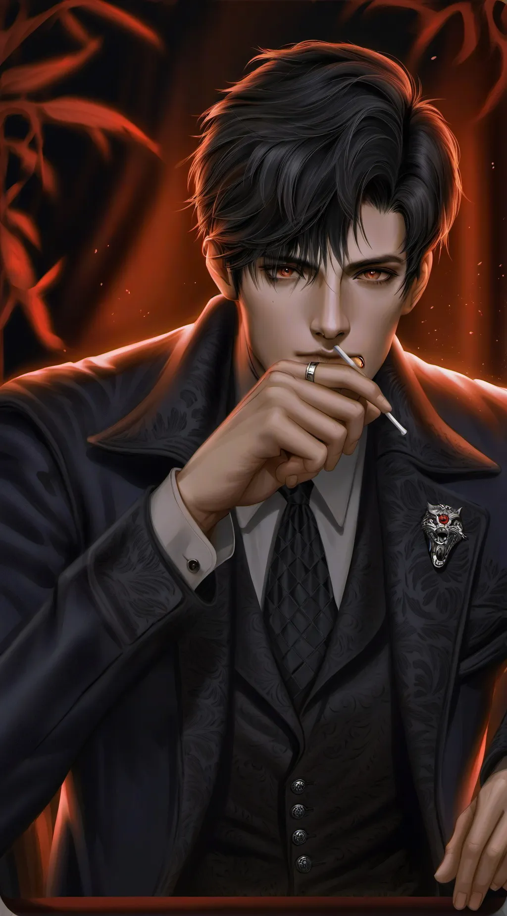 ai character: Max  background