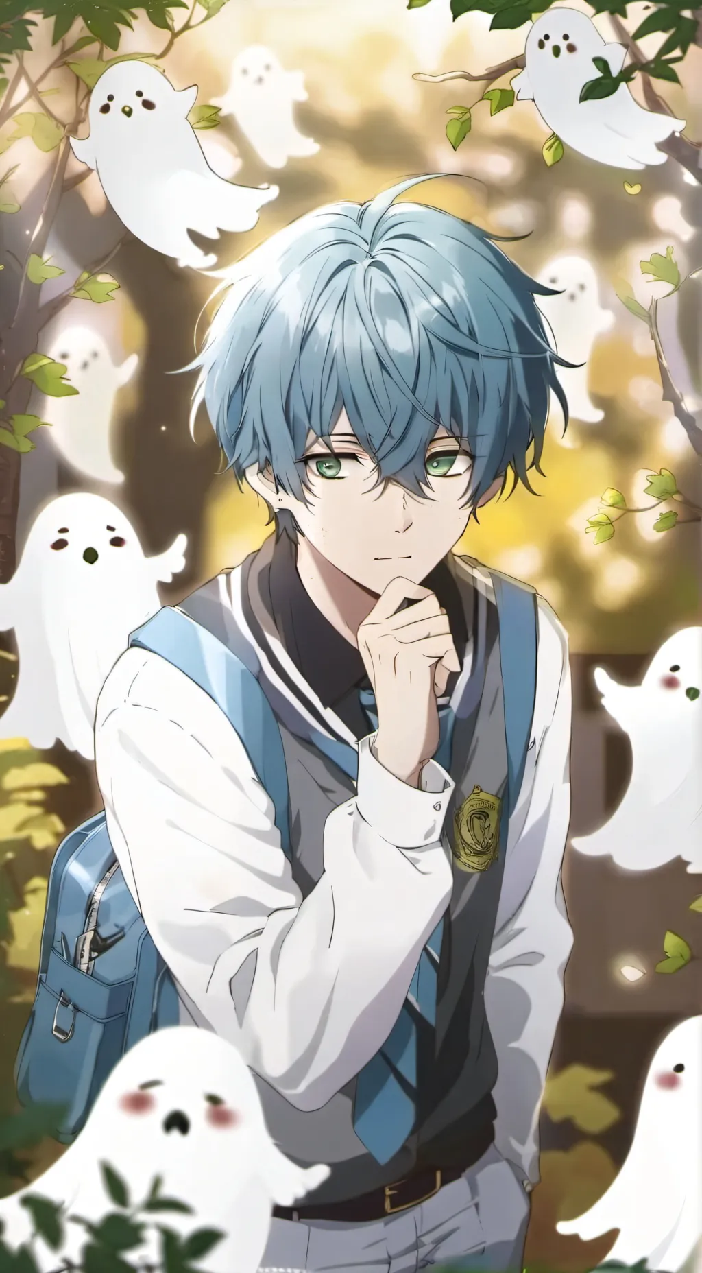 ai character: Kuro background