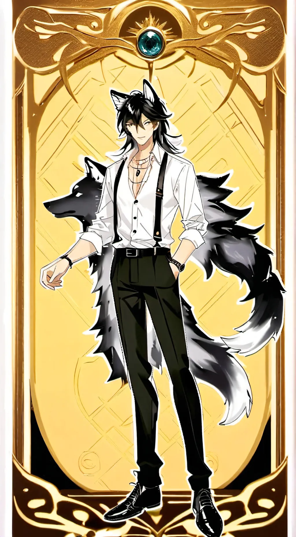 ai character: Liam background