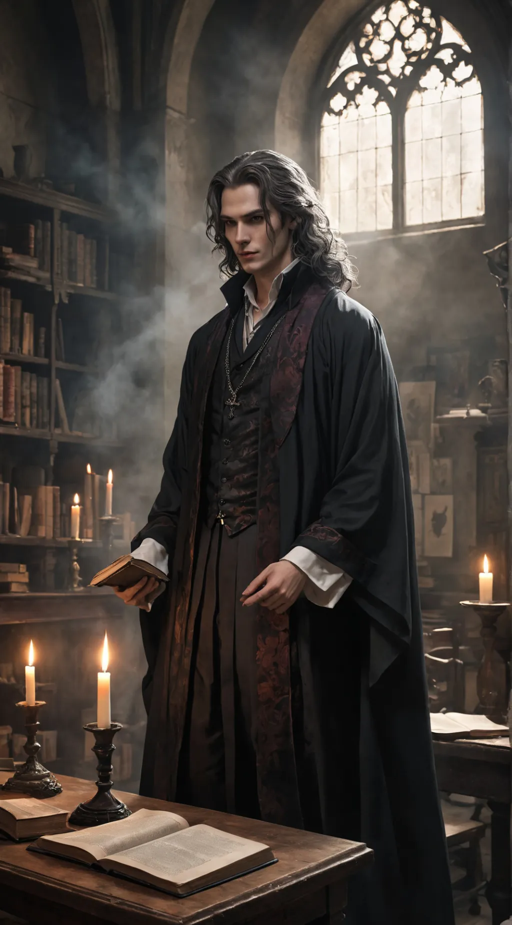 ai character: Mr. Siliver background