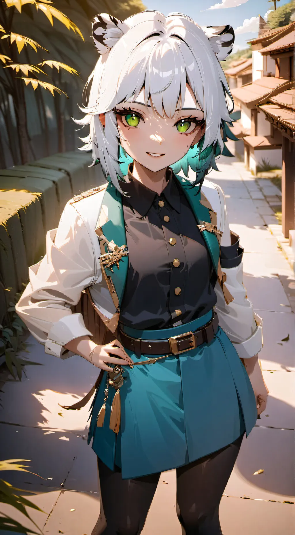 ai character: Tyra background