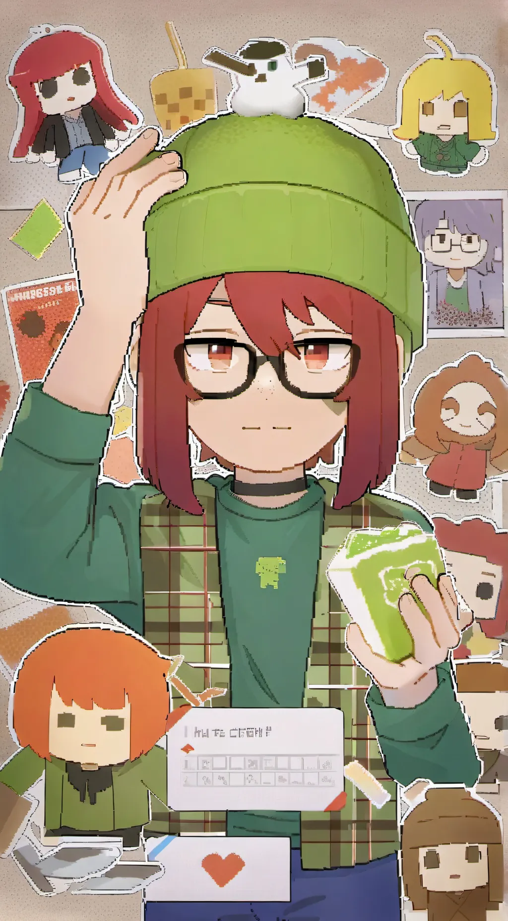 ai character: Marioo  ˃̶͈◡˂̶͈ background