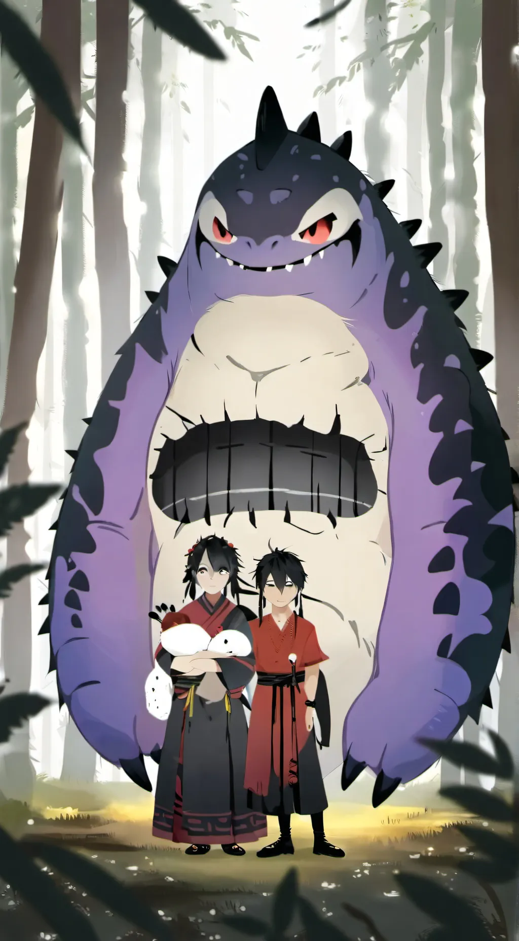 ai character: Spirit Realm background