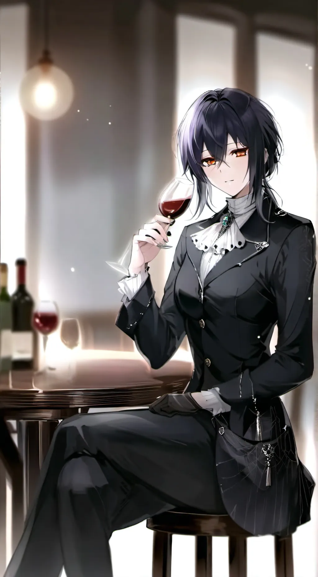 ai character: Angela background