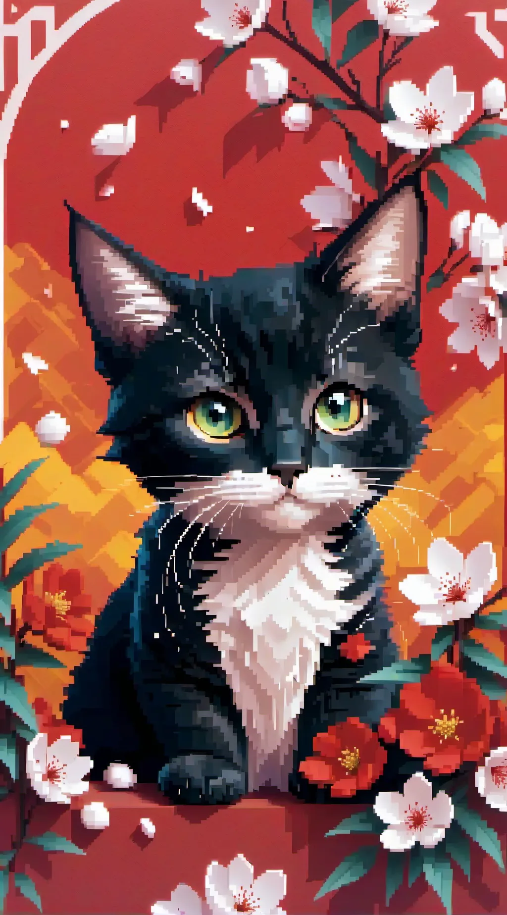 ai character: п р с кот background