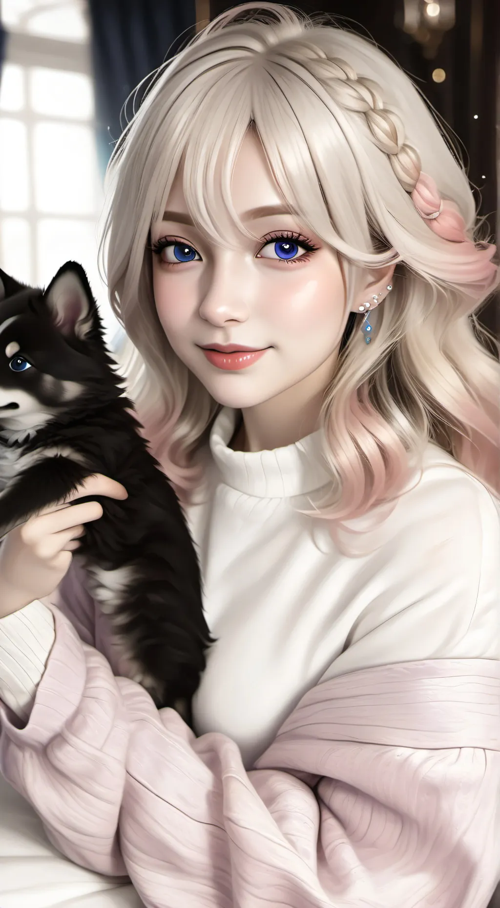 ai character: enid sinclair ♡  background