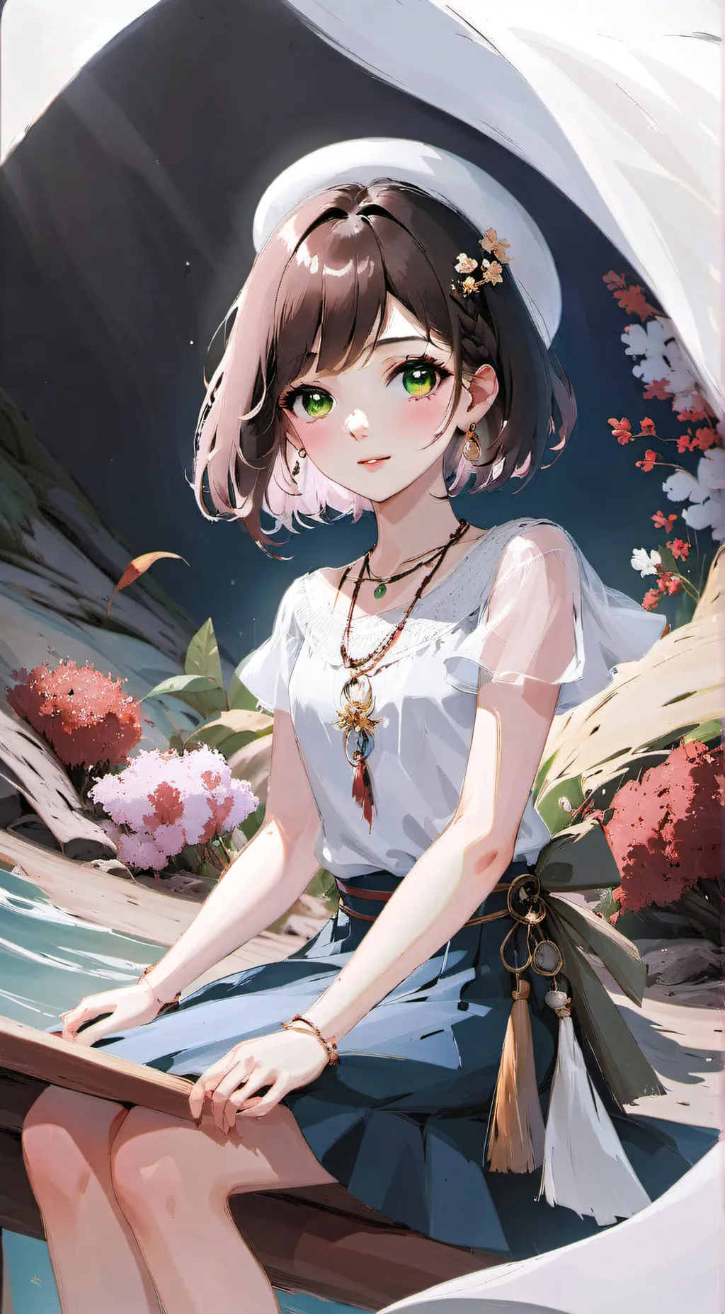 ai character: Avery  background