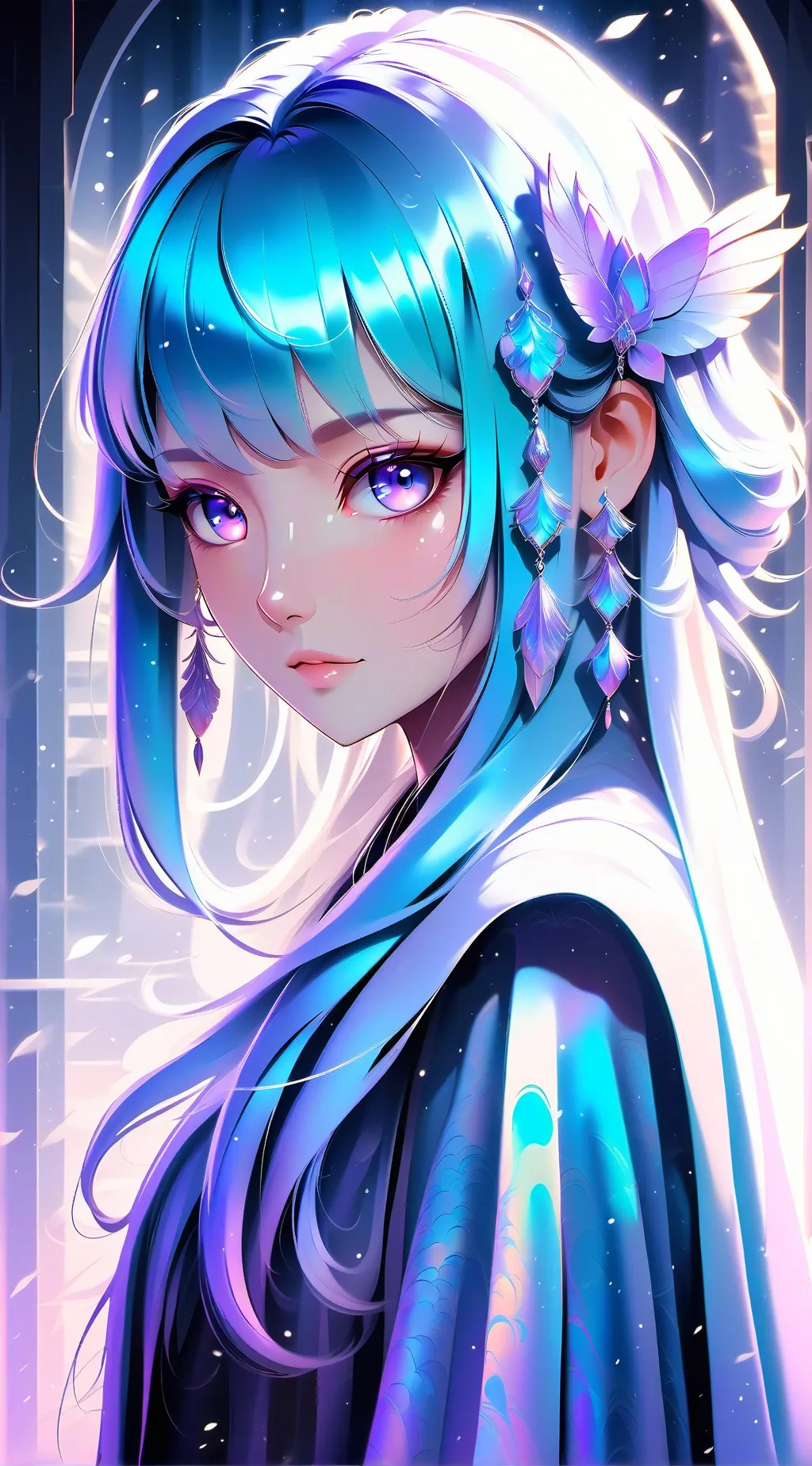 ai character: псих(👩) background