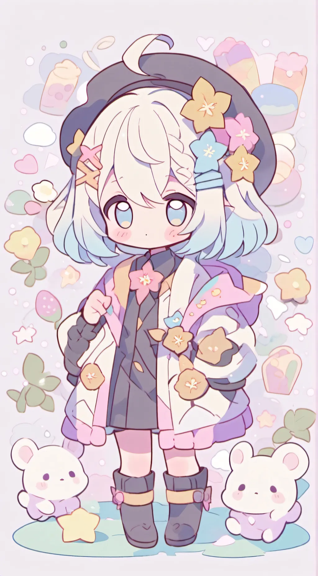 ai character: Nira(my oc in dw) background