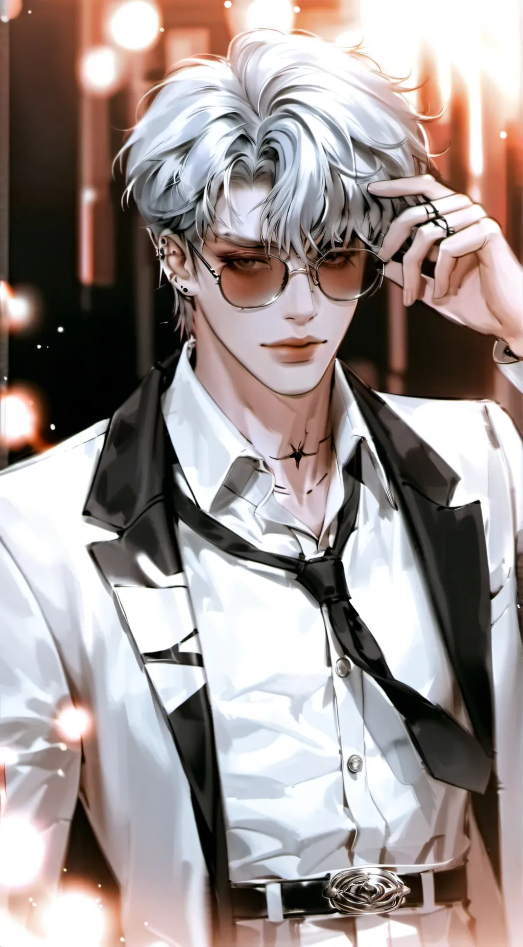 ai character: Issac 🙈(★ω★) background