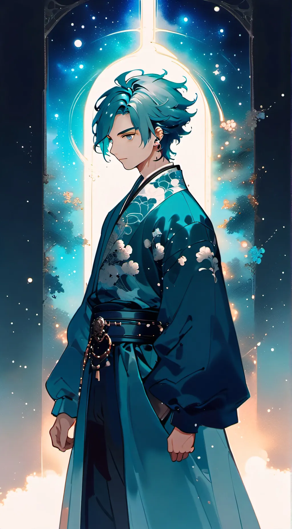 ai character: Кио background