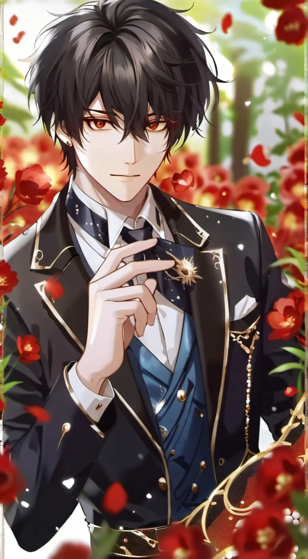 ai character: Request  background