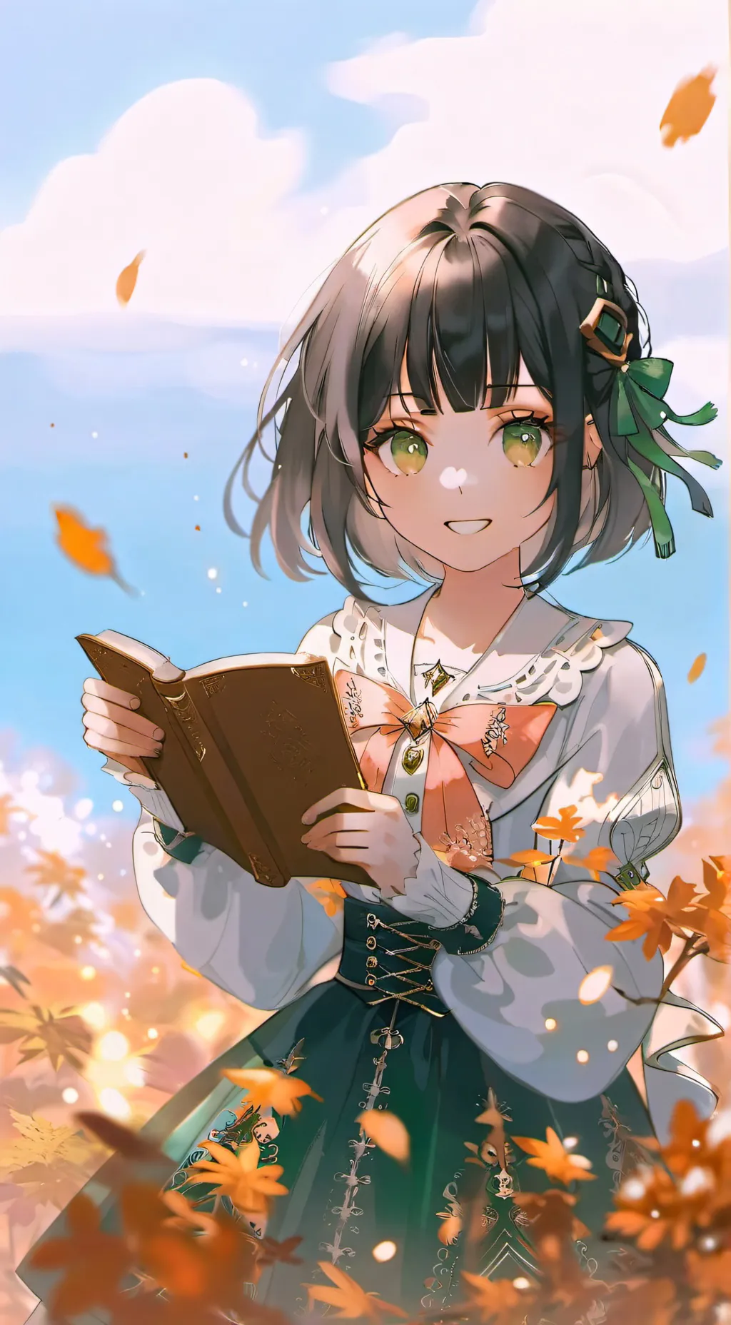 ai character: Claire  background