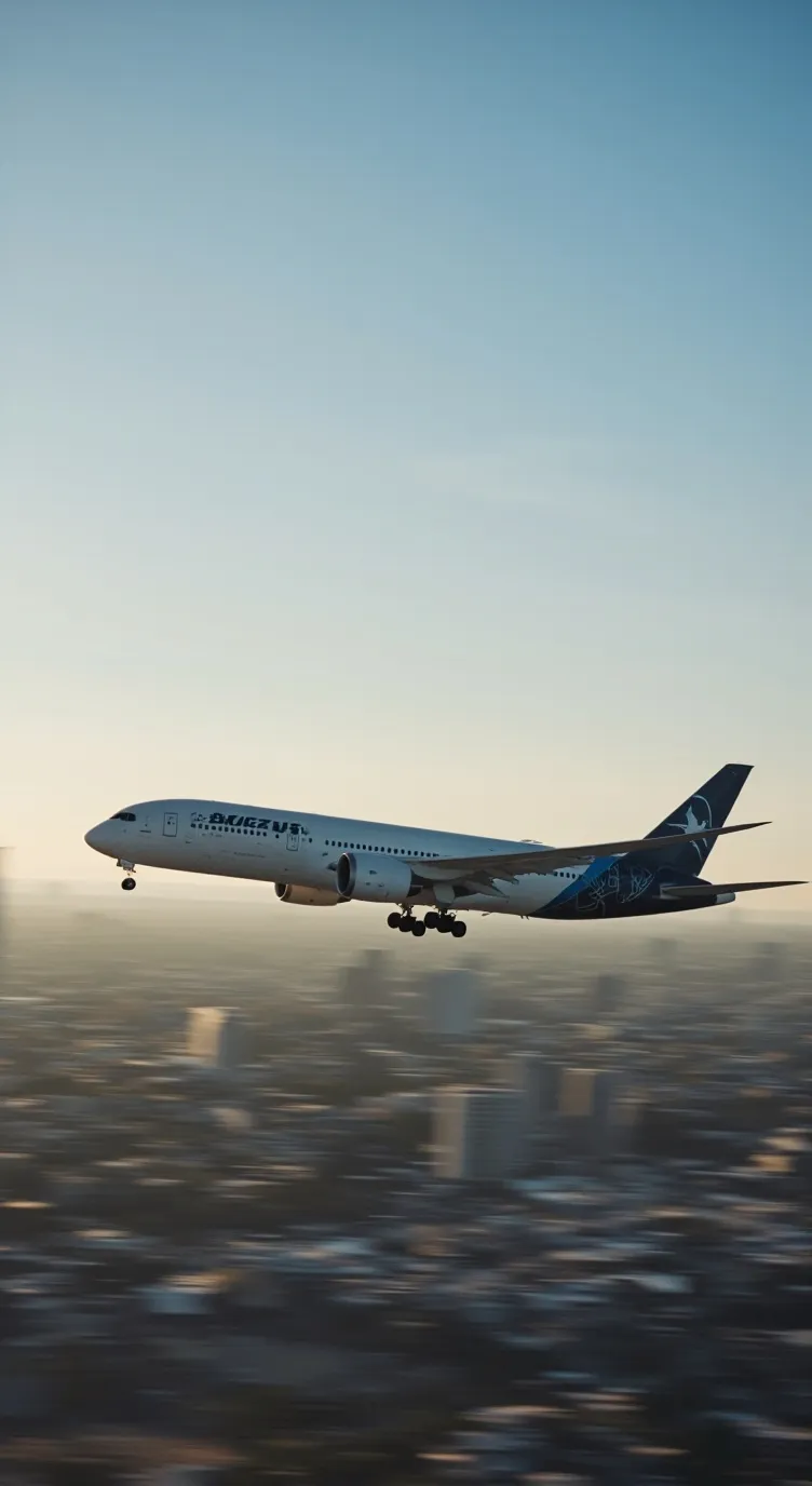 ai character: Boeing 787 Crash  background