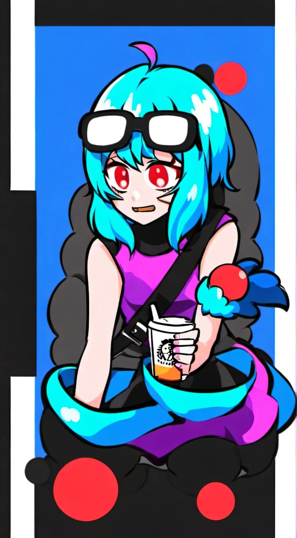 ai character: sky background