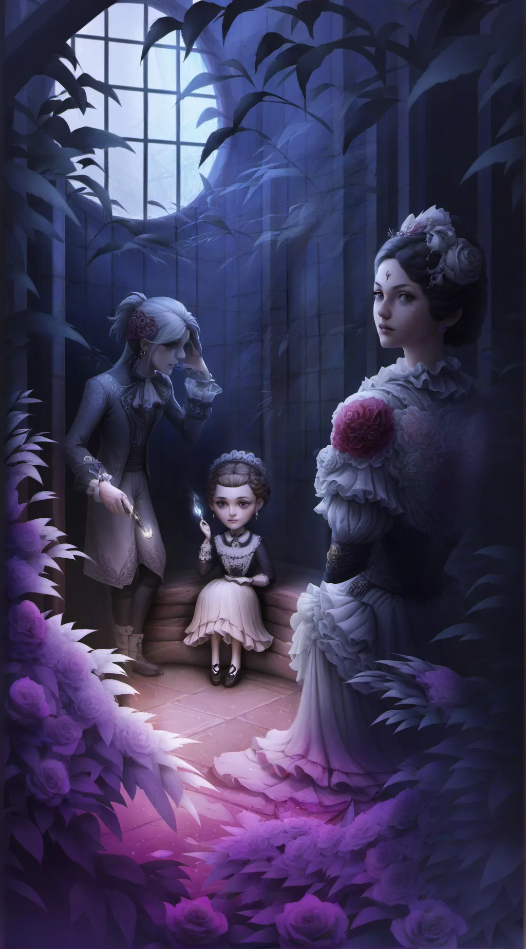 ai character: Mha Cat Maid!? background