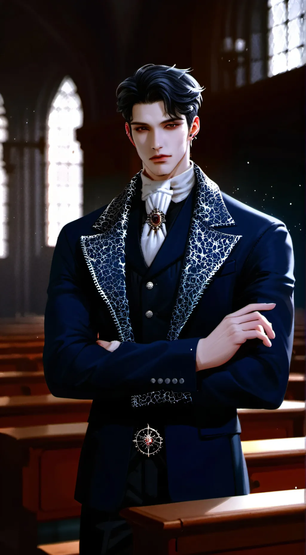 ai character: Lucien Veyras background