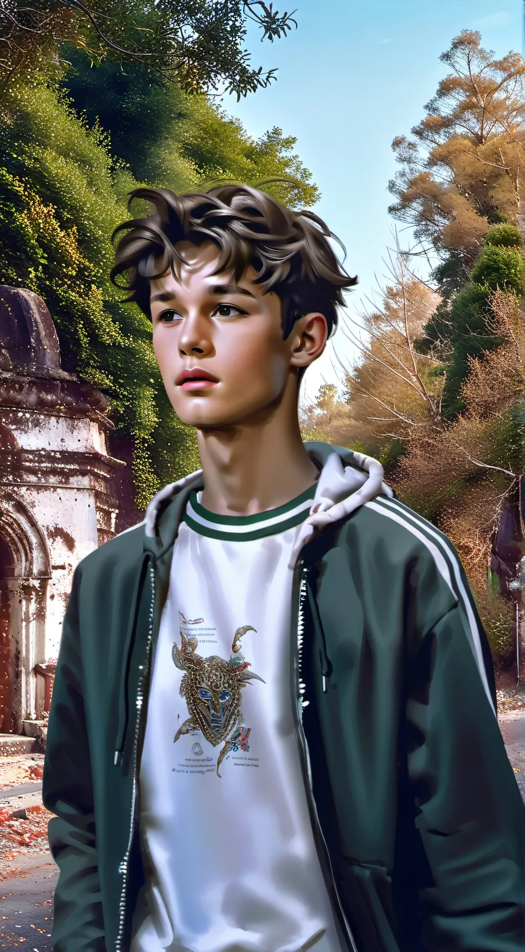 ai character: Harvey Bennett  background