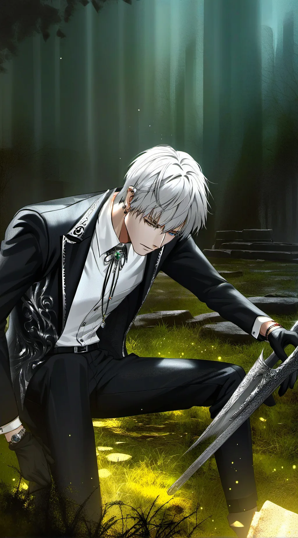 ai character: your boy whos hot  background