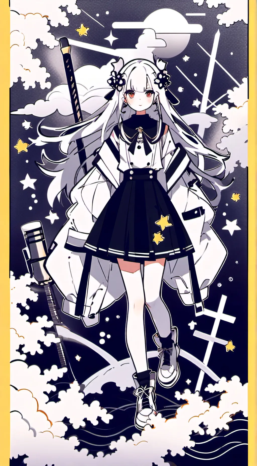 ai character: MARIA background