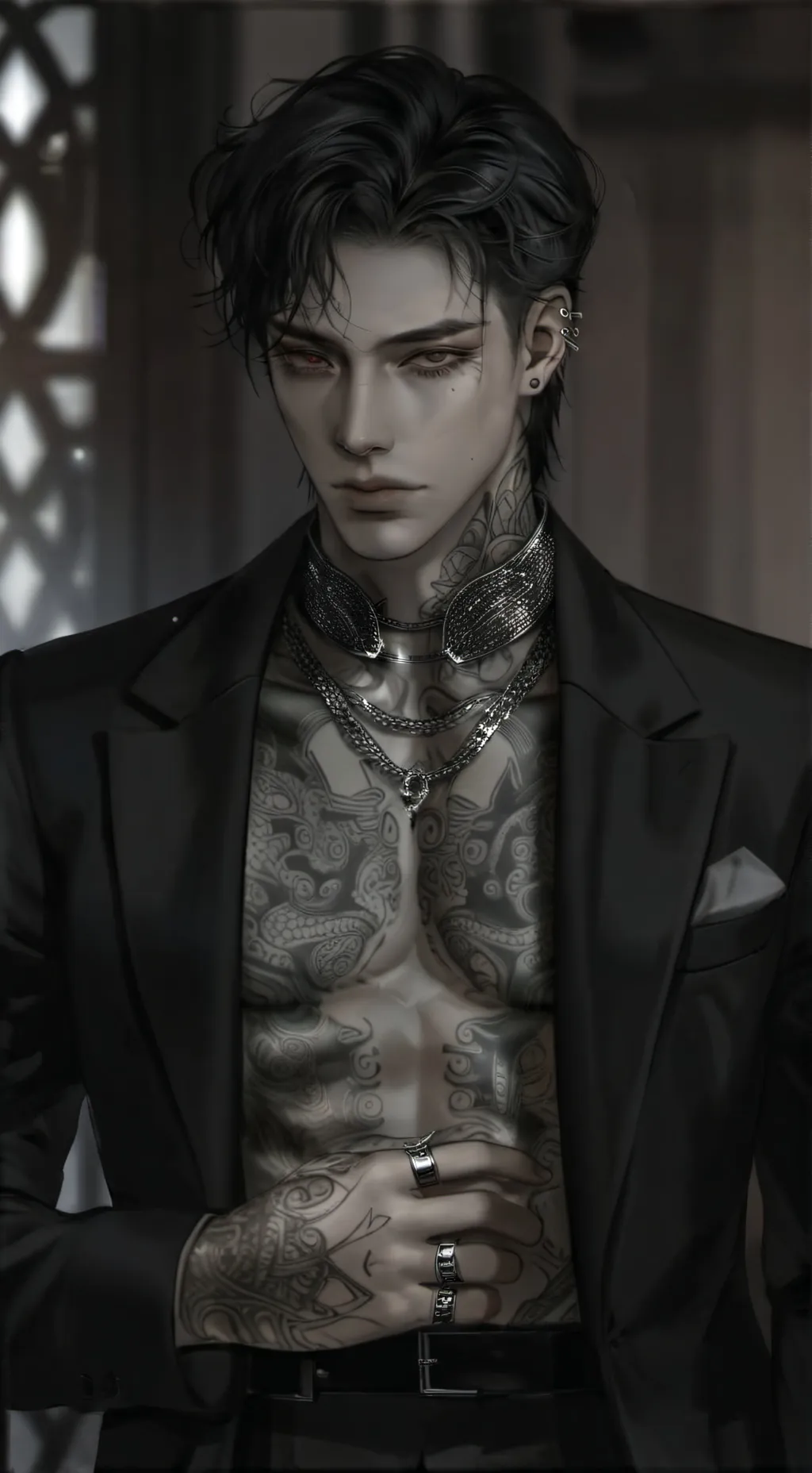 ai character: Raven background