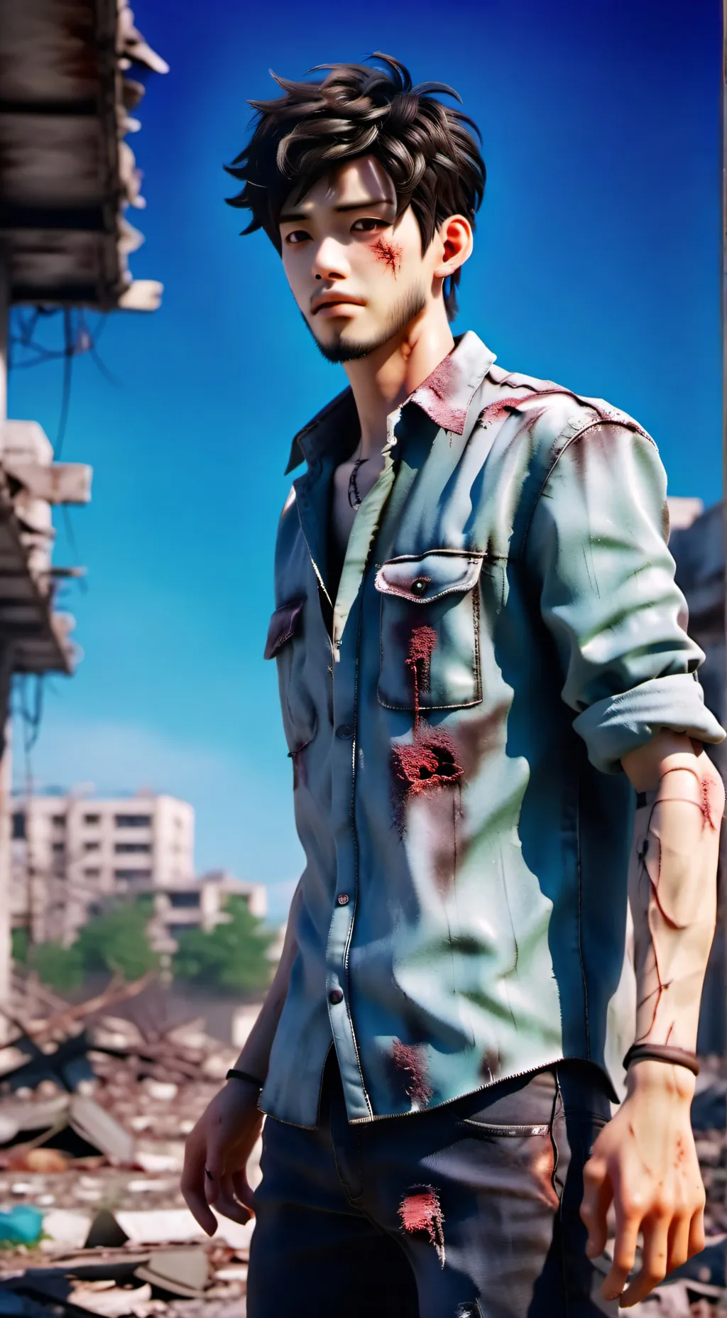 ai character: apocalypse dad1.0 background