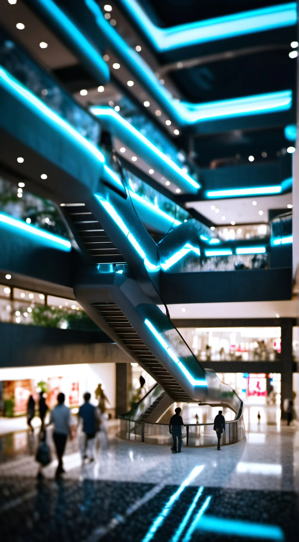 ai character: ✨️a MALL💛 background