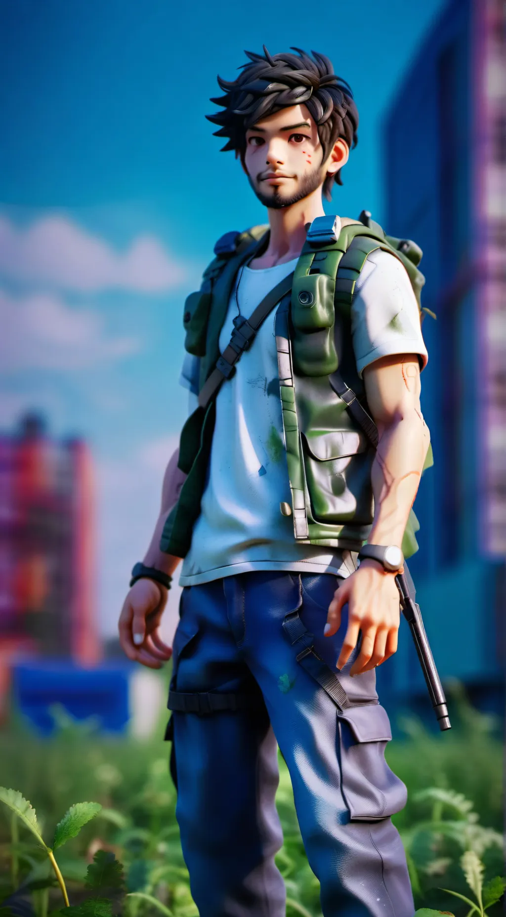 ai character: apocalypse dad6.0X background