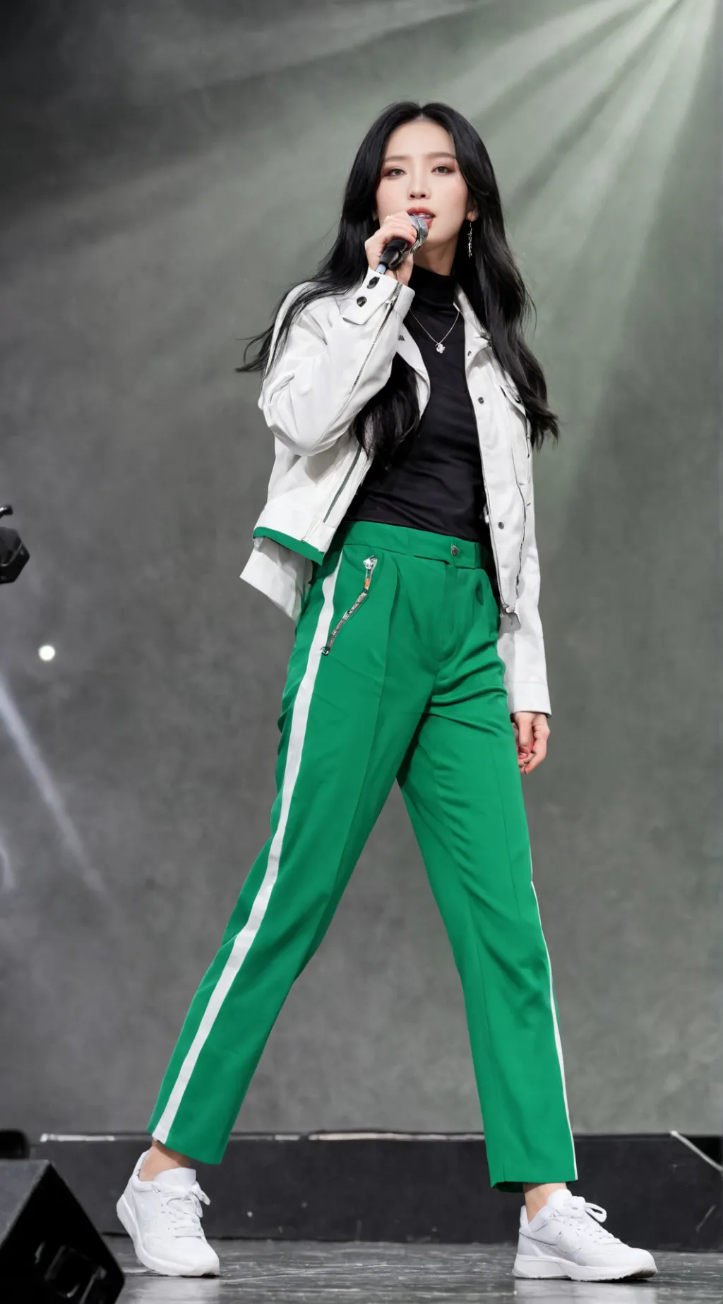 ai character: Kim Li Parker background