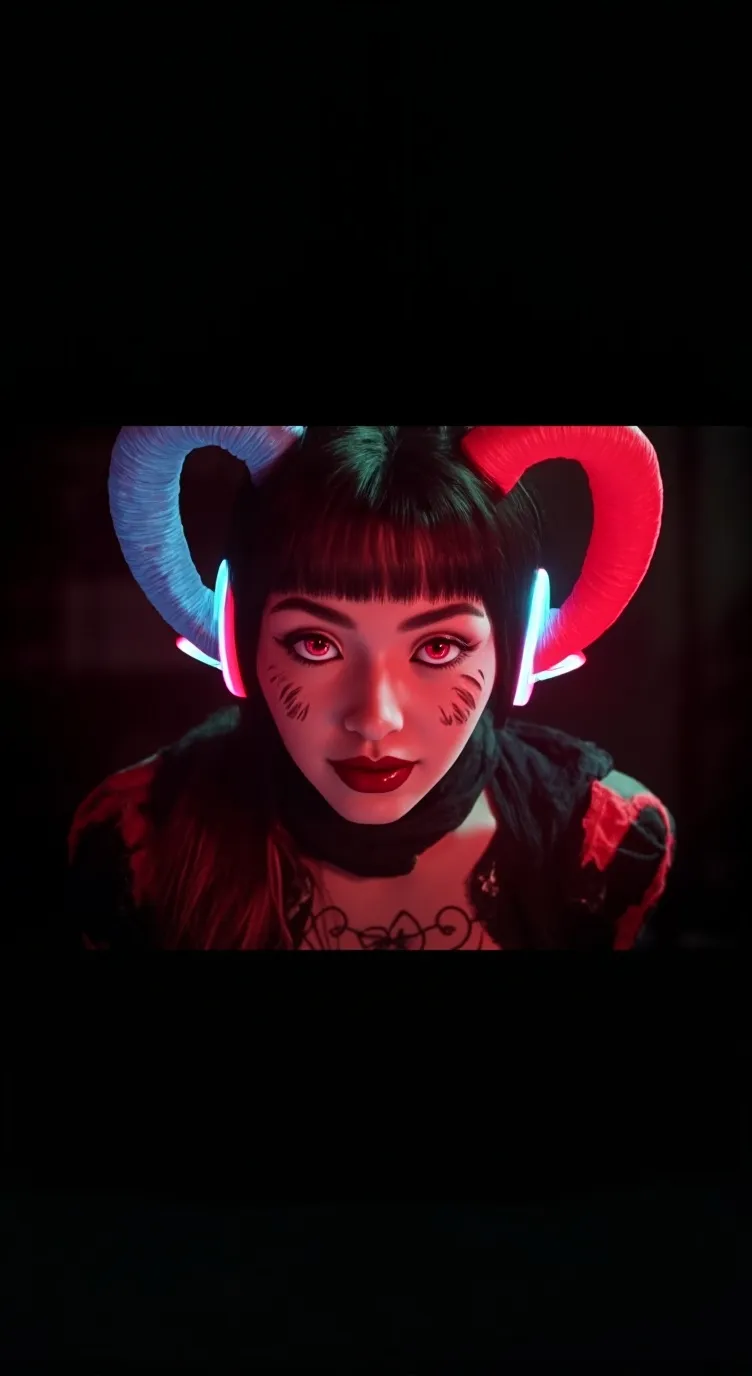 ai character: demon bestie background