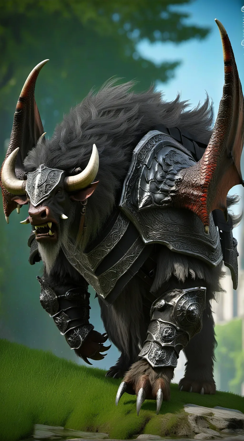 ai character: Vrack background