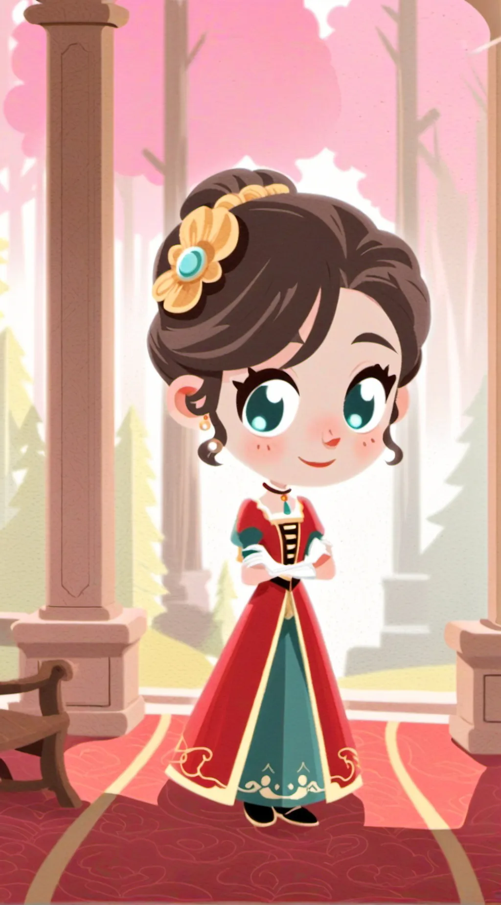 ai character: lusia background